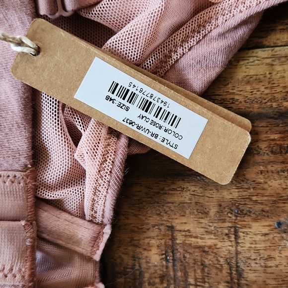 NWT Skims Cotton Jersey Underwire Bra - 34B - Picture 2 of 4